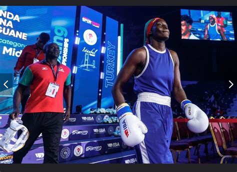 PUGILISTA ALCINDA PANGUANA APURADA PARA OS QUARTOS DE FINAL DO MUNDIAL