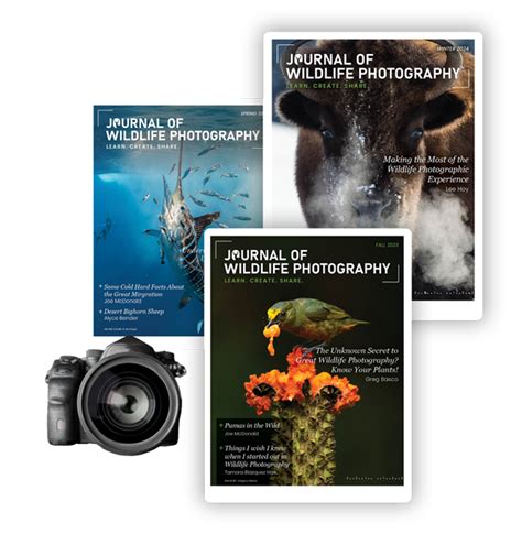 Activity Journal Of Wildlife Photography