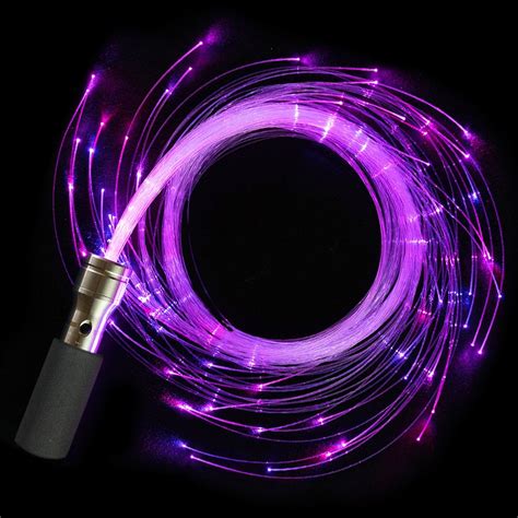 Fiberflies Pixelwhip Rev Rechargeable Fiber Optic Dance Whip