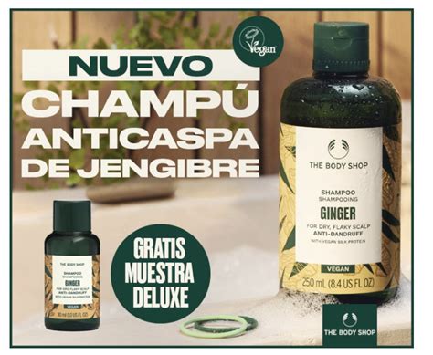 Gratis Muestra Deluxe De Champ Anticaspa De Jengibre De Ml