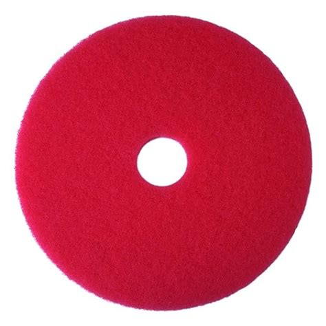 Buffking Scrubbing Pad 17 Inches Attached With Single Disc Floor