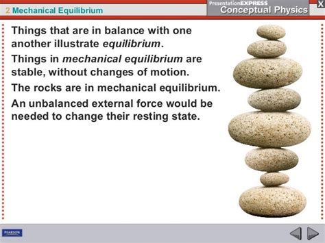 Mechanical equilibrium