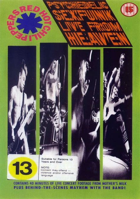 Stats For Red Hot Chili Peppers Psychedelic Sexfunk Live From Heaven Trakt