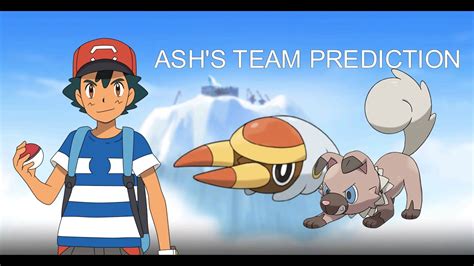 Pokemon Sun And Moon Anime Ash S Team Prediction YouTube