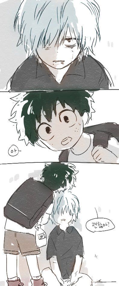 Boku No Hero Academia Shigaraki Tomura Midoriya Izuku Shigaraki