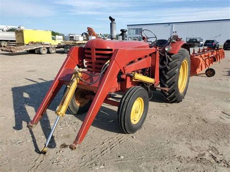 Massey Harris Tractor W Loader Yorkton Auction Centre