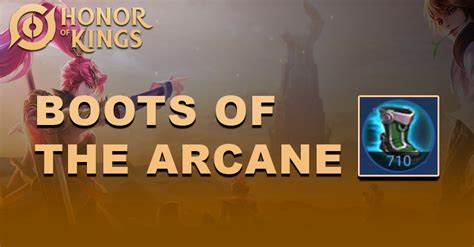 Boots of the Arcane | Honor of Kings Global | zilliongamer