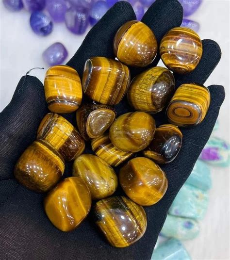 Tiger Eye Gemstone Tumble Stones At Rs 2000 Kg Tumbled Stones In