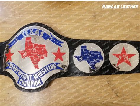 Texas Heavyweight Championship Belt 2mm Brass Brand New Etsy