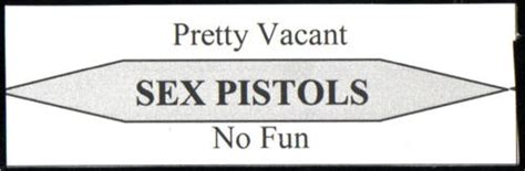 God Save The Sex Pistols Pretty Vacant United Kingdom Jukebox Edition