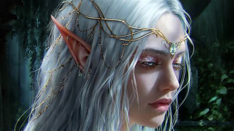 1920x1080 Elf Girl Fantasy Art Laptop Full Hd 1080p Hd 4k Wallpapers