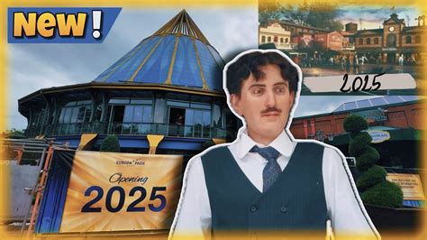 NEUHEITEN 2025 Tesla Animatronic Und Kleine Updates Im EUROPA PARK EP