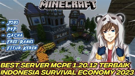 Best Server Mcpe Survival Economy Indonesia Terbaru