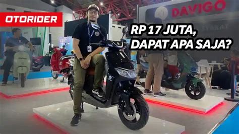 VIDEO Davigo Dragon S Motor Listrik