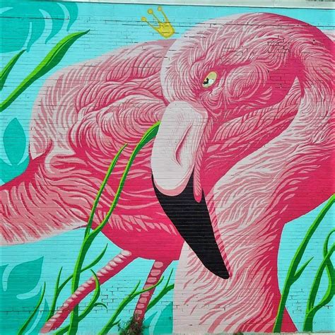 Flamingo Mural - Phil Stefani Signature Restaurants