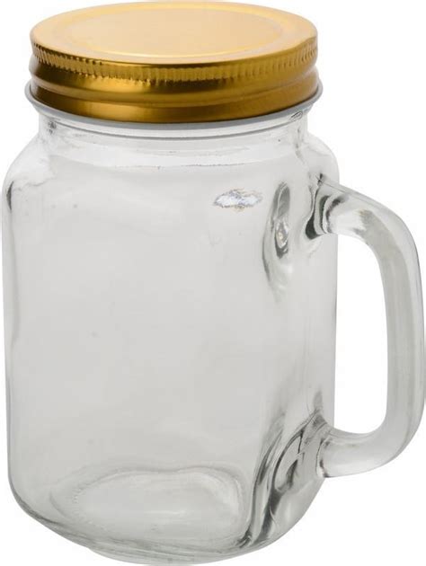 Glass Mason Jar Mug With Lid Canada Salvage