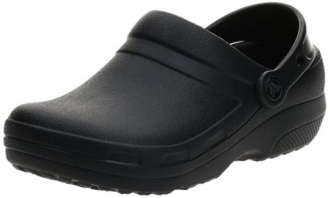 Crocs Mens And Womens Specialist Ii Vent Clog Work Shoes Black 12 Pricepulse