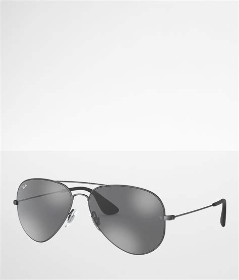 Ray-Ban Aviator Sunglasses in Metallic | Lyst