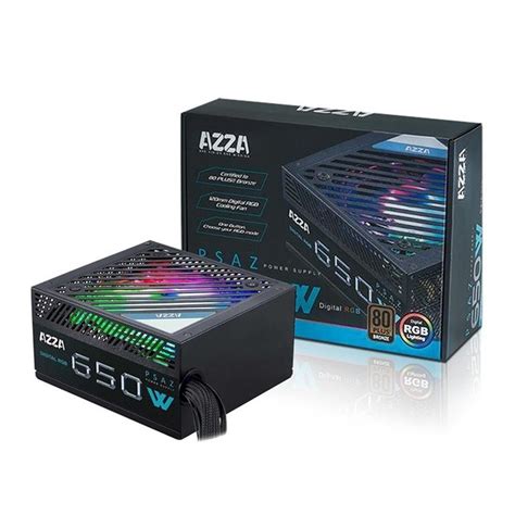 Fonte 650w Rgb 80 Plus Bronze Pfc Ativo Rgb 650w Brx Escorrega o Preço