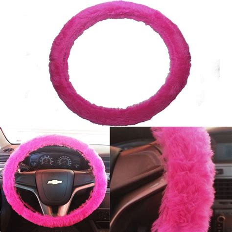 Capa Para Volante Rosa Pink Muito Conforto E Estilo Ao Dirigir Nov