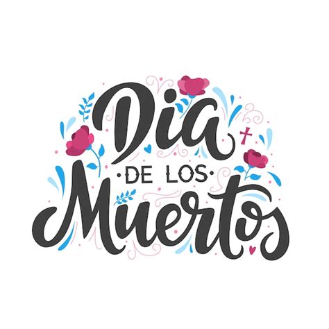 Premium Vector Dia De Los Muertos Lettering