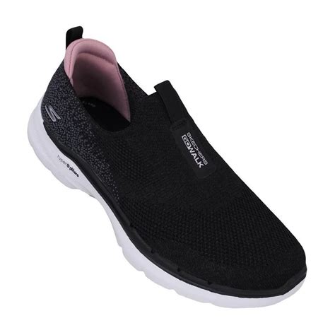 Tênis Skechers Go Walk 6 Glimmering Feminino