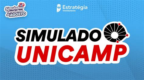 Simulado Unicamp Corre O Ao Vivo Simulado De Agosto De Youtube