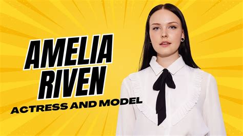 Amelia Riven The Biography Of The Famous Actress Estonia Youtube