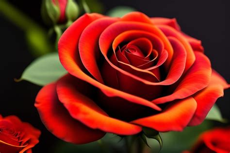 Free AI Image | Valentine Red roses wallpapers for desktops and mobiles