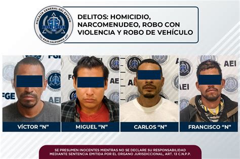 Por Los Delitos De Homicidio Narcomenudeo Robo Y Robo De Veh Culo