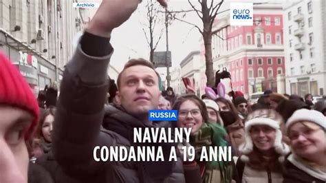 Navalny Condannato Ad Altri 19 Anni Di Carcere Video Dailymotion