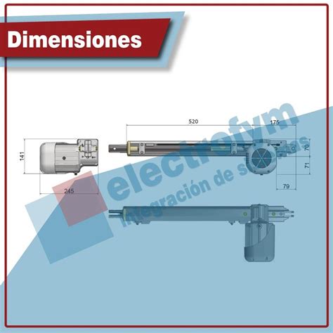 Kit Motor Doble Port N Batiente Seg Pivus Duo