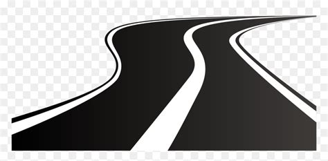road highway clip art road white  black hd png  vhv