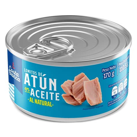 LOMITOS DE ATÚN EN ACEITE COSTA BLANCA X 170 G Merca todo en ara