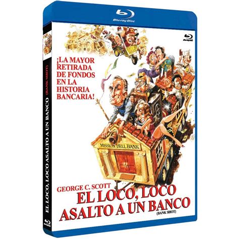 El Loco Loco Asalto A Un Banco 1974 Bd Bank Shot [blu Ray] Amazon Es George C Scott Joanna