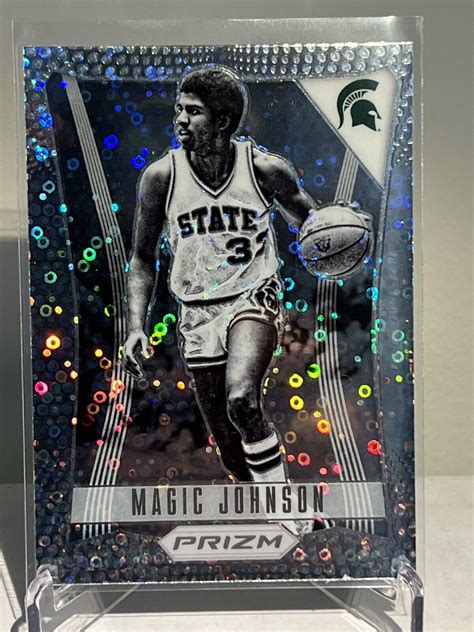 Panini Prizm Draft Picks Flashback Circles Prizm Magic Johnson