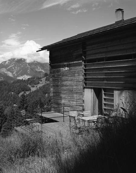 Key Projects By Peter Zumthor Mountain Cabin Architecture