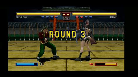 Bloody Roar Psx Shenlong Vs Jenny Youtube