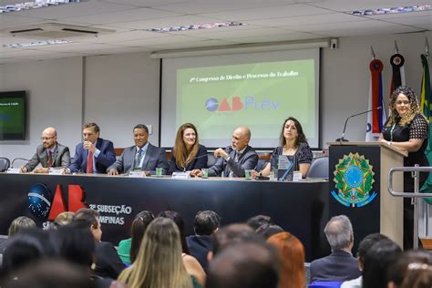 Desembargadores E Ju Zes Do Trt Participam Do Congresso De