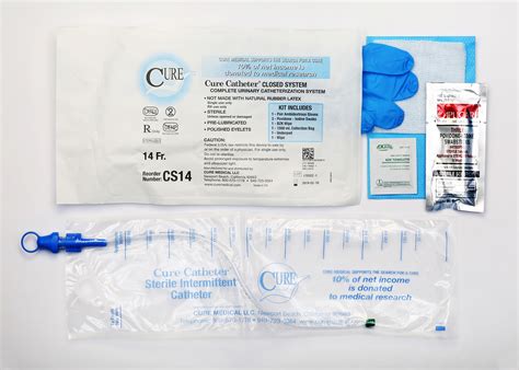 Cure Medical Closed System Intermittent Catheter Kits at IndeMedical.com