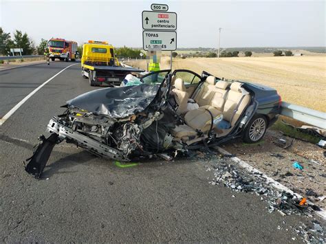 GalerÍa Grave Colisión Frontal Entre Un Turismo Y Un Camión En La N 630 En Valdunciel