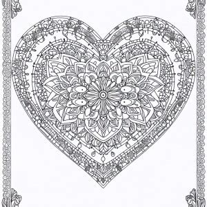 Coloriage Mandala Zen Du Coeur T L Charger Ou Imprimer Gratuitement