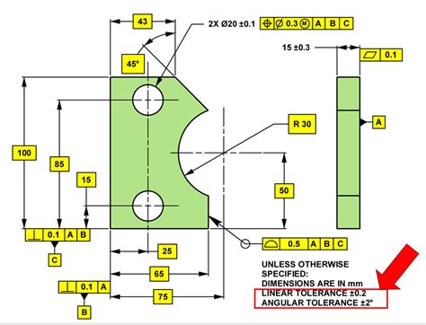 Engineering Drawing Gdandt Basics Images And Photos Finder