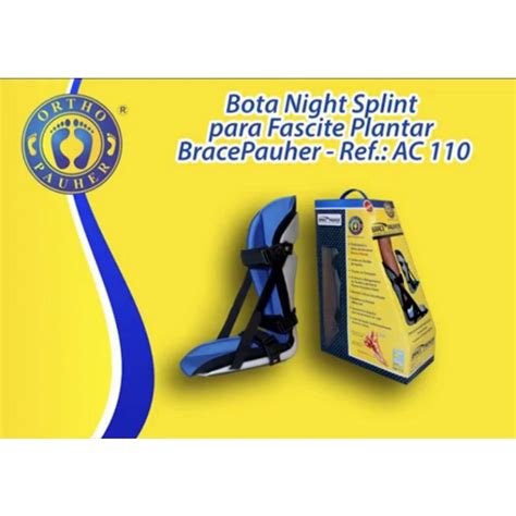 Bota Brace Pauher Night Splint Para Fascite Plantar - Bilateral ...