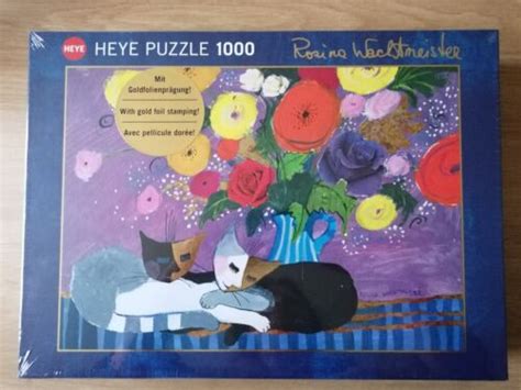 NEW Heye Puzzles 1000 Piece Jigsaw Puzzle Sleep Well Rosina