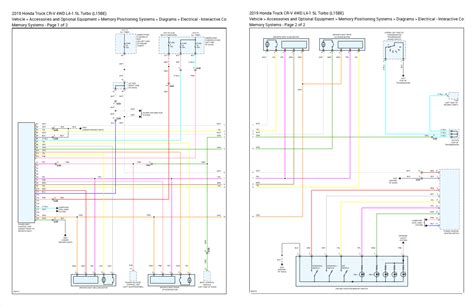 Honda CR V 4WD L4 1 5L Turbo L15BE 2019 Wiring Diagram