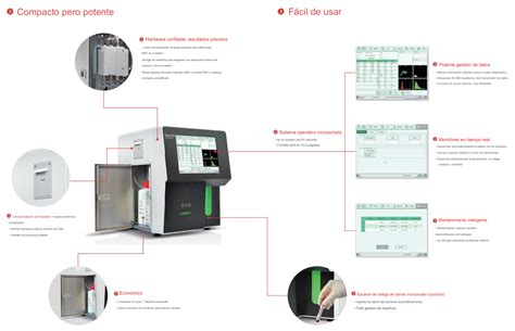 Analizador Hematológico Hemograma de 5 diferenciales Genrui KT 6610