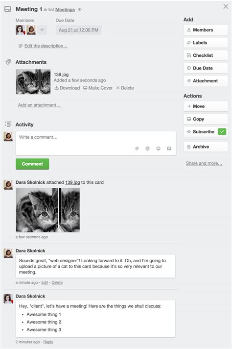 trello-card - Dara Skolnick