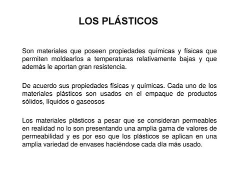 Palabra Bienes Sabroso Cualidades Del Plastico Derivaci N Ligero