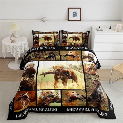 Amazon Erosebridal Pheasant Hunting Comforter Set King Size Duck